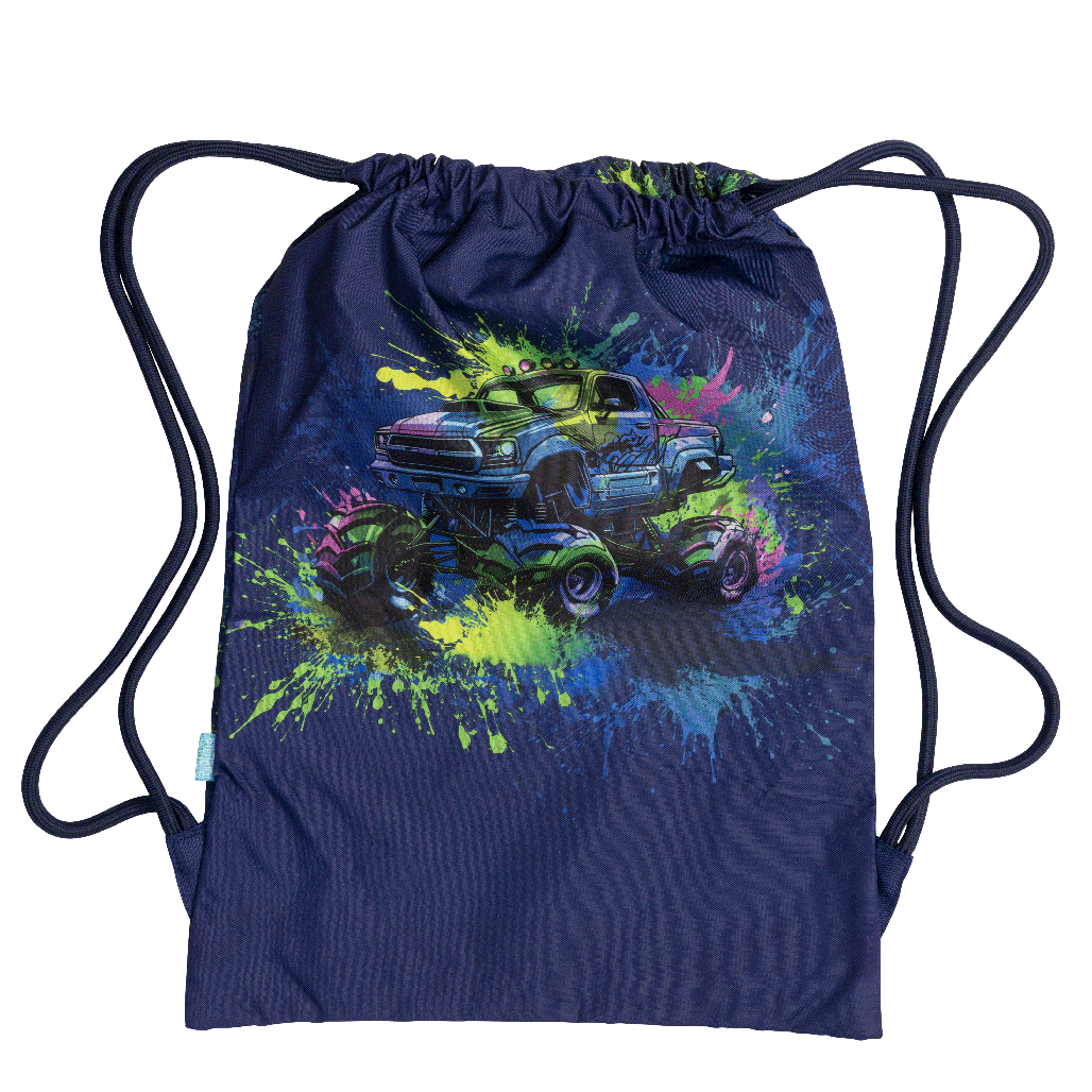 Spencil Drawstring Bag Mega Wheels