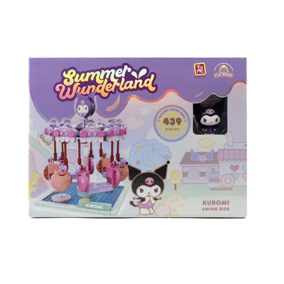 Hello Kitty Kuromi Swing Ride