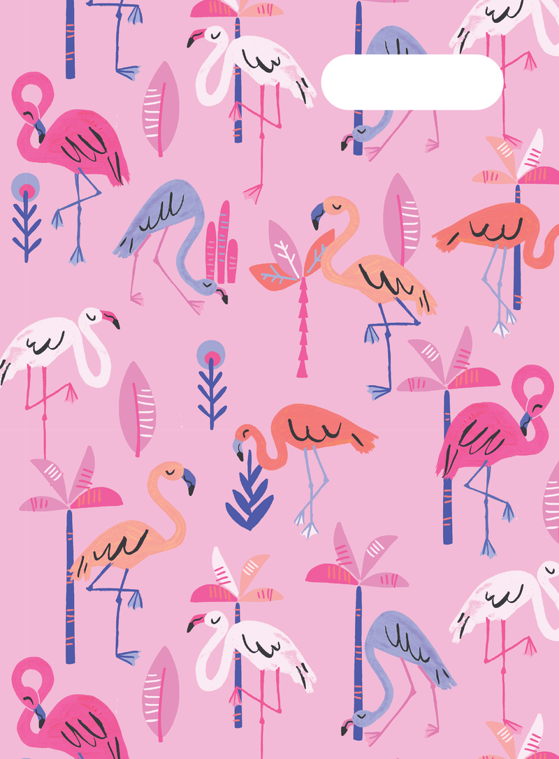 Spencil Scrapbook Cover - Flamingo Splash