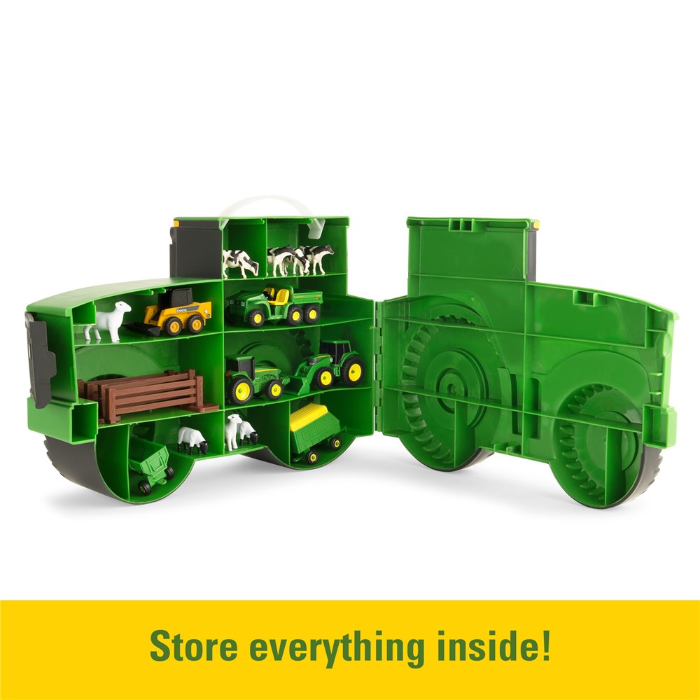 John Deere Carry Case Value Set (7cm-10cm Vehicles)