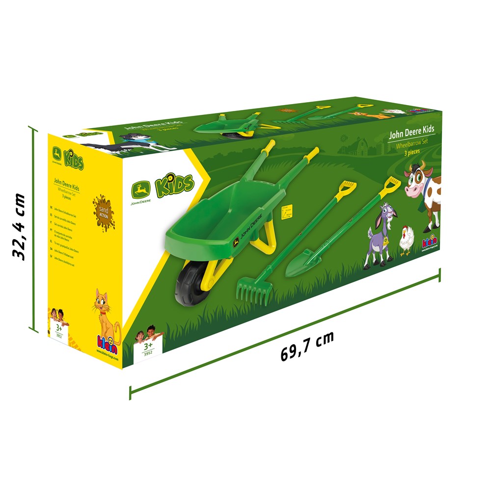 John Deere Wheelbarrow Set (Local Pick up Only)