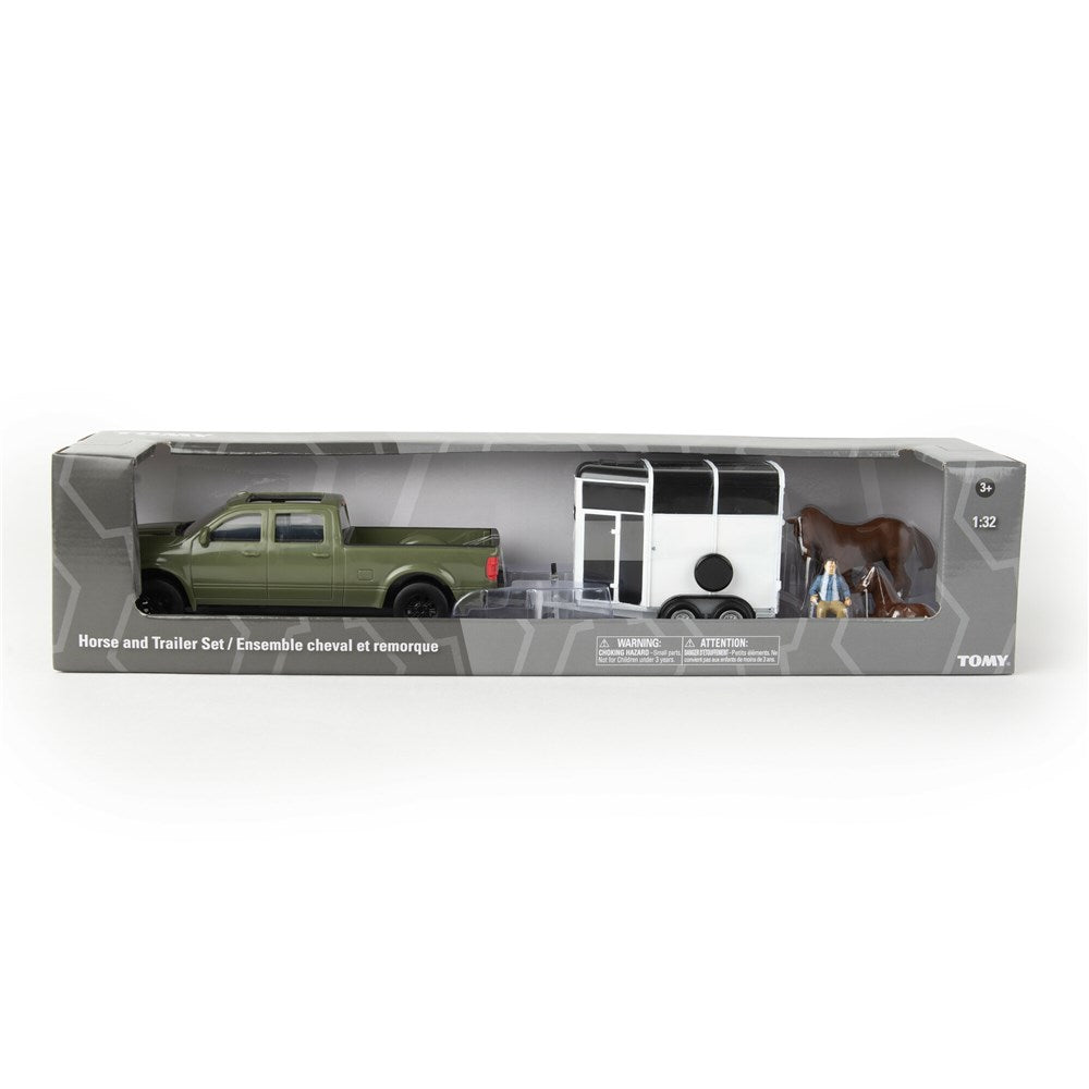 Tomy Horse & Trailer Set 1:32 Scale