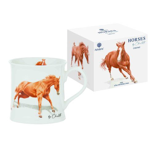 Horses by Charlotte Mug - Chesnut