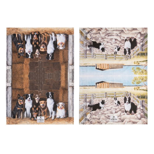 Working Dogs Farm 2pk Kitchen Towel