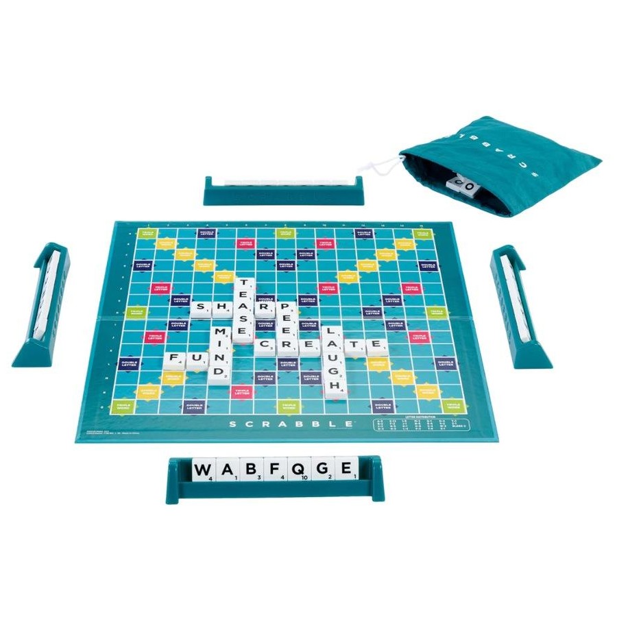 Scrabble 2 Games in 1 Board Game