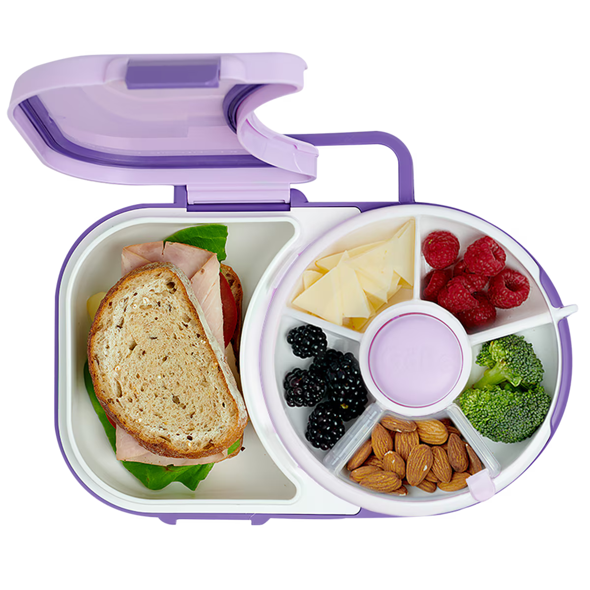 Gobe Lunchbox with Spinner - Purple