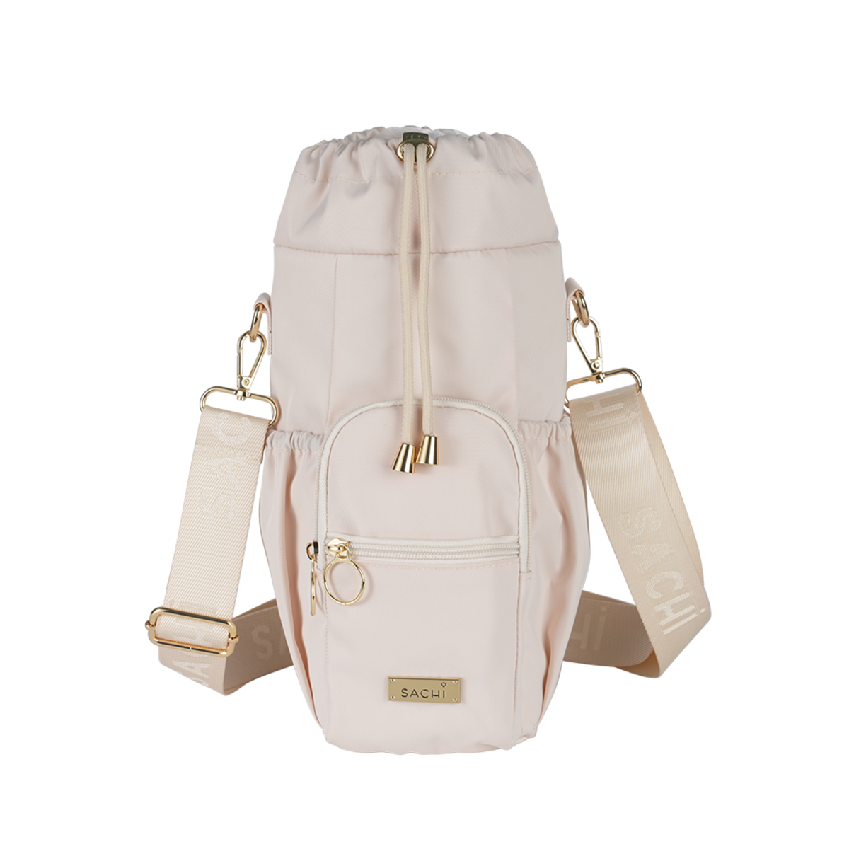 Sachi Crossbody Insulated Bottle Bag - Alabaster