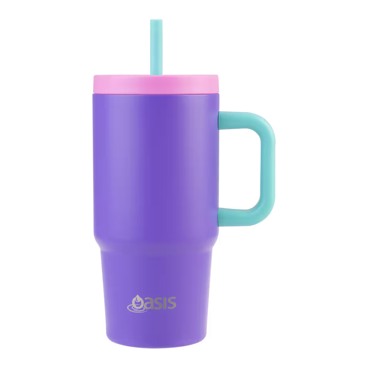 Oasis S/S Insulated 'JNR COMMUTER' Travel Tumbler 700ml - Mermaid Purple