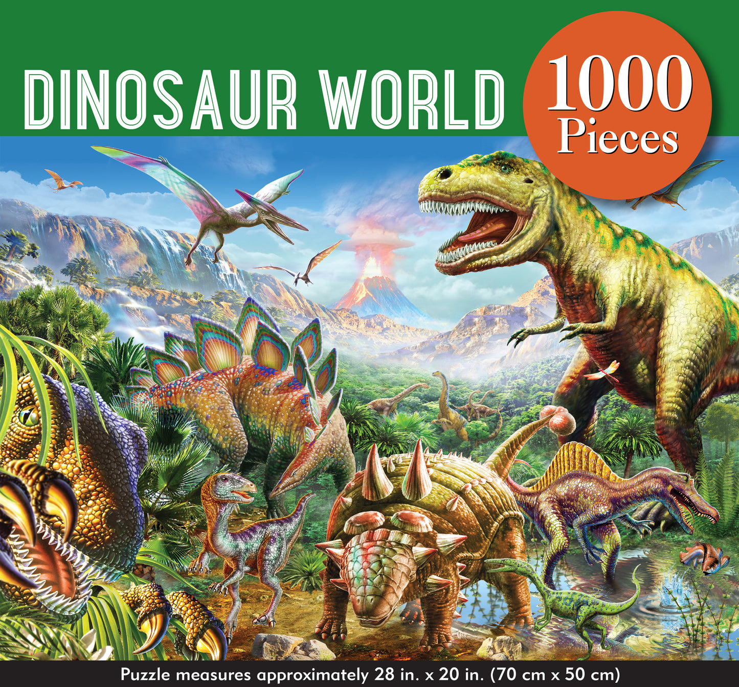 Dinosaur World Seek & Find Puzzle 100 Pieces