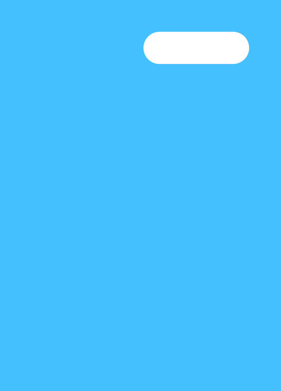 A4 Book Cover - Sky Blue