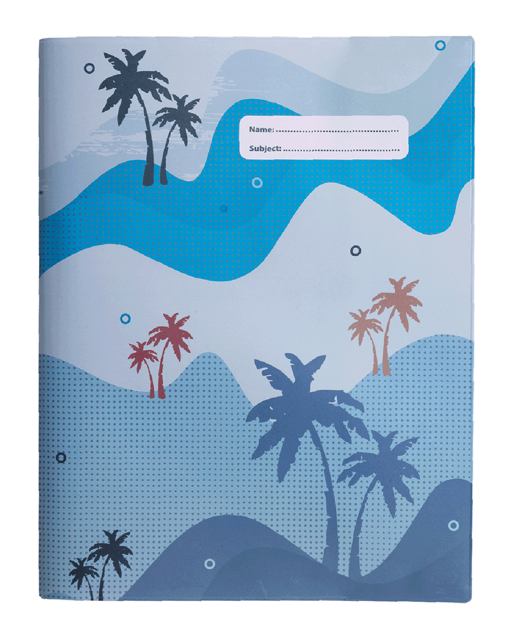 Scrapbook Cover - Cool Dunes 1