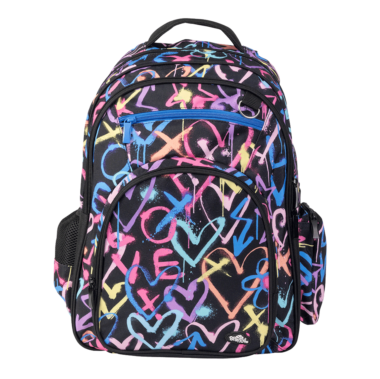 Spencil Triple Backpack Hearts & Crosses