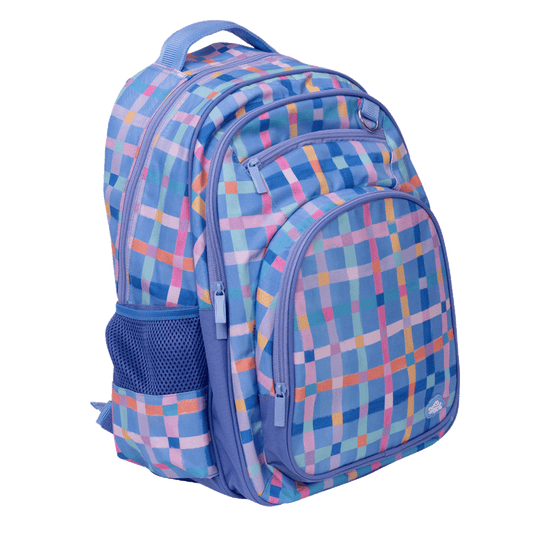 Spencil Big Kids Backpack - Pastel Plaid