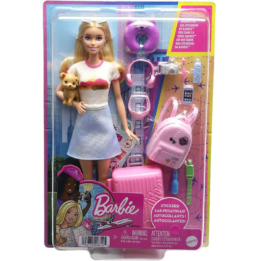 Barbie Travel Doll & Accessories