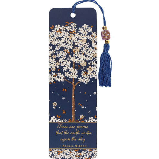 Falling Blossoms Bookmark