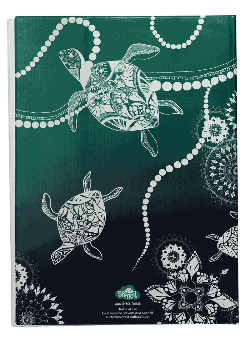 A4 Book Cover - Turtle of Life 2