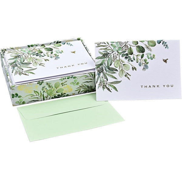 Eucalyptus Thank You Note Cards