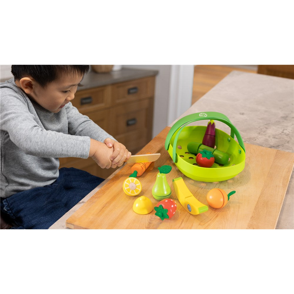 Fat Brain Toys Pretendables Fruit & Veggie Basket