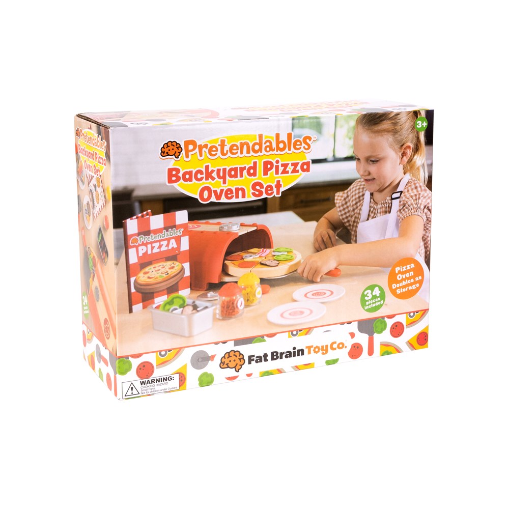 Fat Brain Toys Pretendables Pizza Oven Set