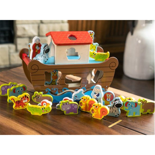 Fat Brain Toys Noah's Ark Sort & Play Set