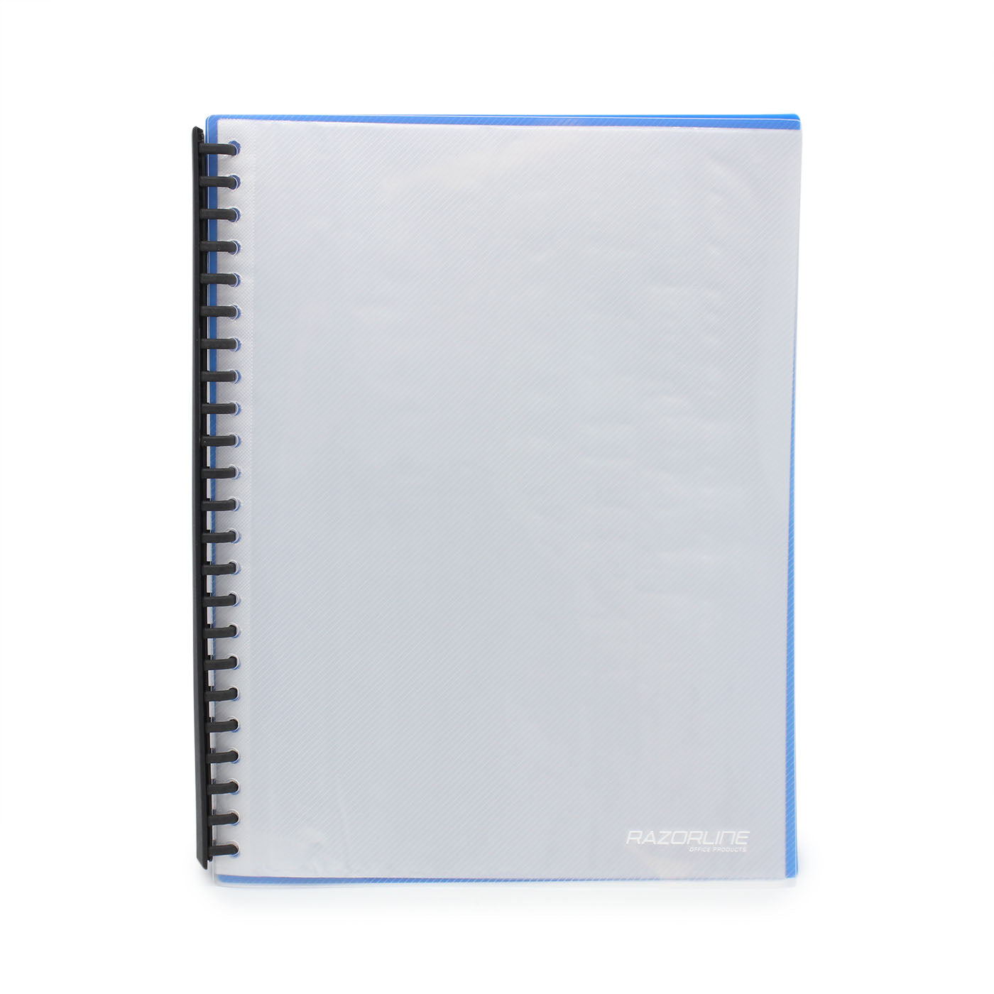 Display Book A4 20 Pocket Clear/Blue