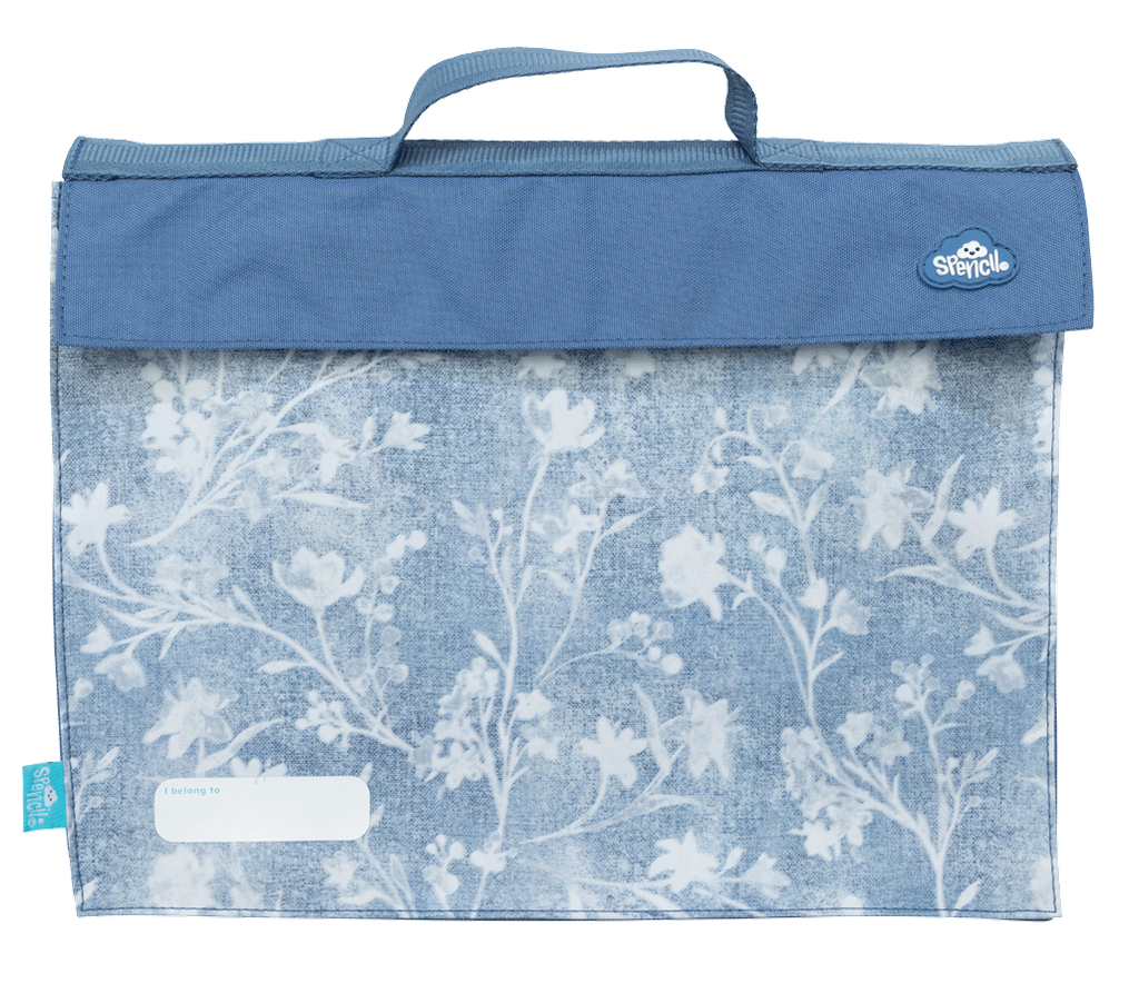 Spencil Library Bag - Denim Daze