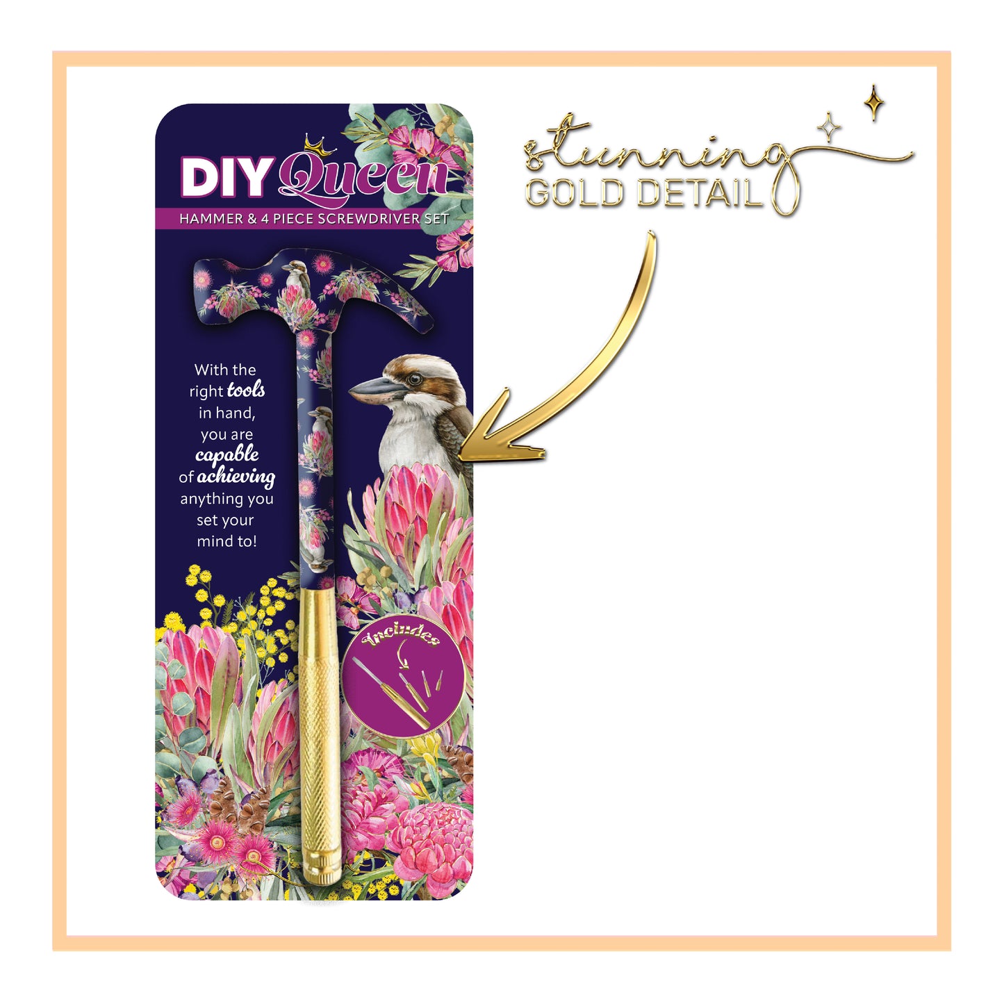 Hammer with Screw Driver Set - Bush Guardian