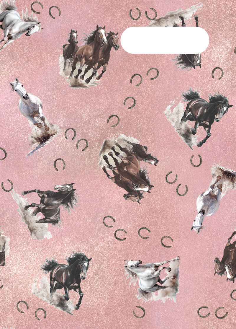 Spencil A4 Book Cover - Wild Horses 2