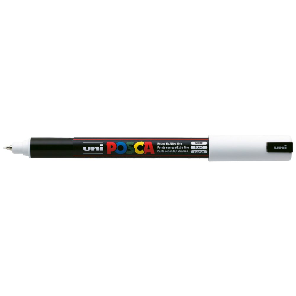 Marker Paint Uni Posca PC1MRWH N/POINT 0.7mm - White