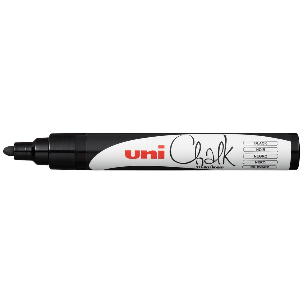 Marker Chalk Uni Bullet Tip 2.5mm - Black