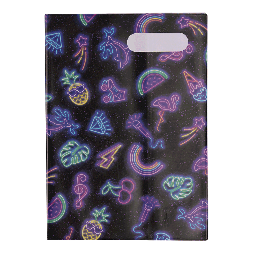 A4 Book Cover - Neon Life 1