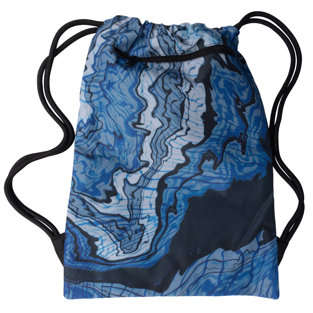 Spencil Big Drawstring Bag - Ripple Effect