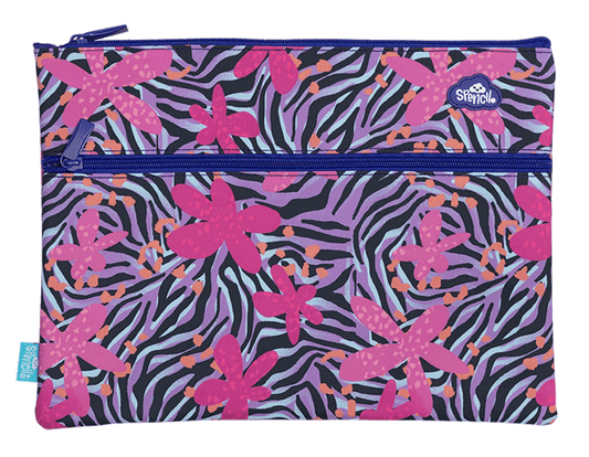 Spencil A4 Twin Zip Pencil Case Born to Be Wild