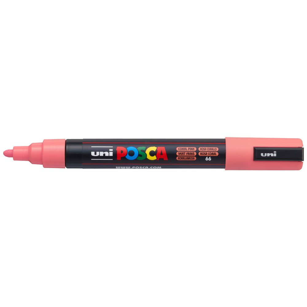 Marker Paint Uni Posca PC5M Bullet - Coral Pink