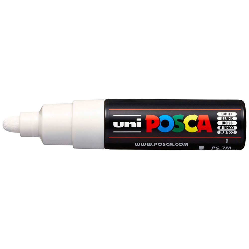Marker Paint Uni Posca 4.5MM PC7M Bullet - White