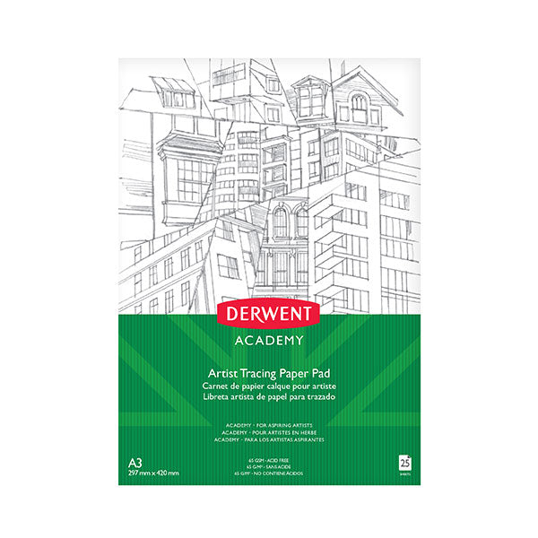 Tracing Paper Derwent A3 90gsm 10 Sheets