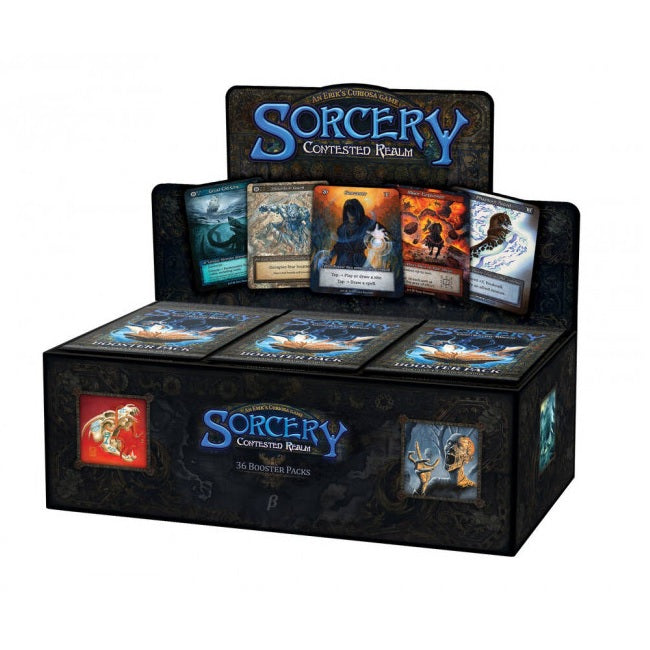 Sorcery TCG Booster Box Displayed