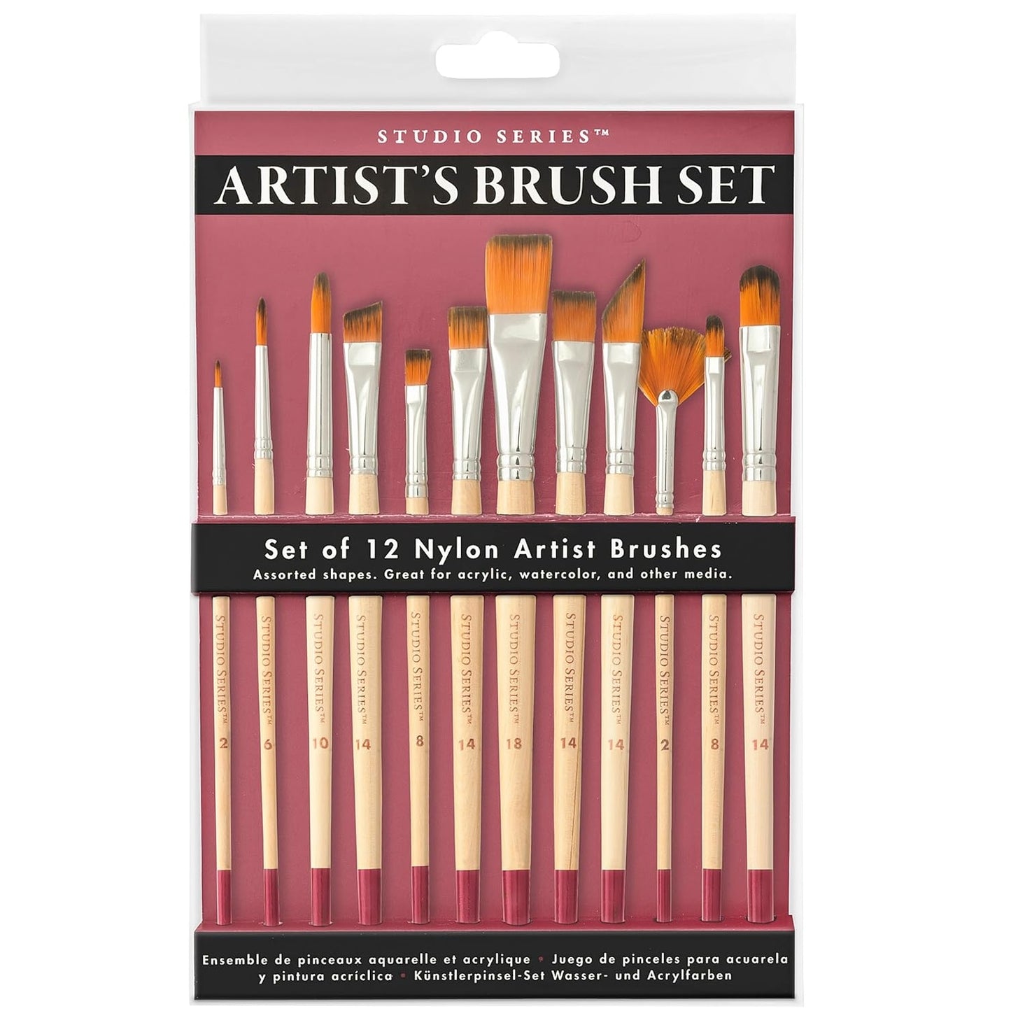 Studio Series Artist's Paintbrush Set