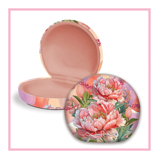 Travel Accessories Case Small - Coral Peony