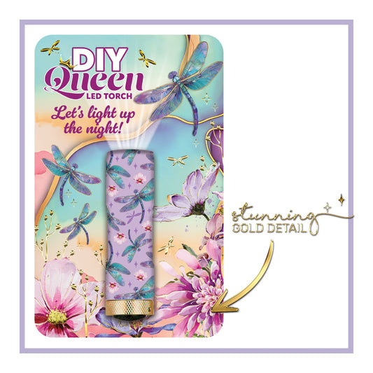 LED Torch - Batteries Not Included - Delightful Dragonflies