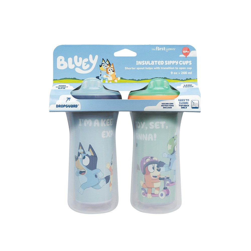 Bluey - Insulated Sippy Cup 2 Pack