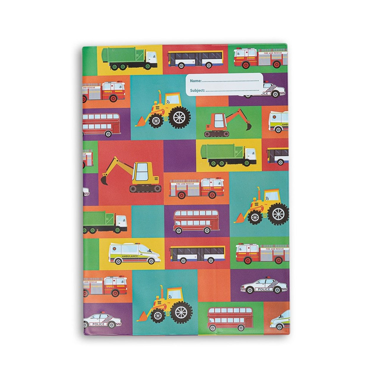 A4 Book Cover - Transport Town II