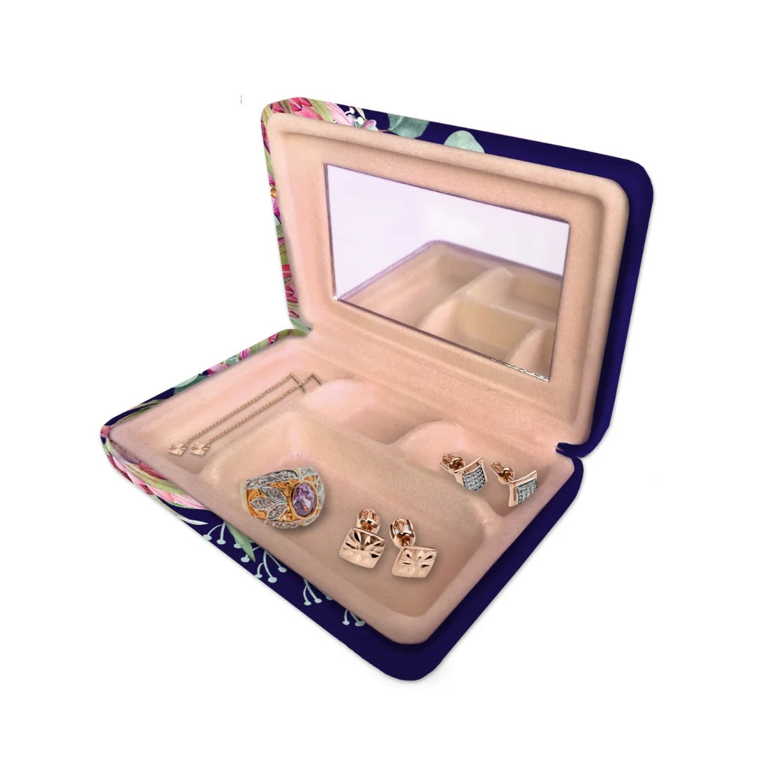 Travel Jewellery Case - Blush Beauty