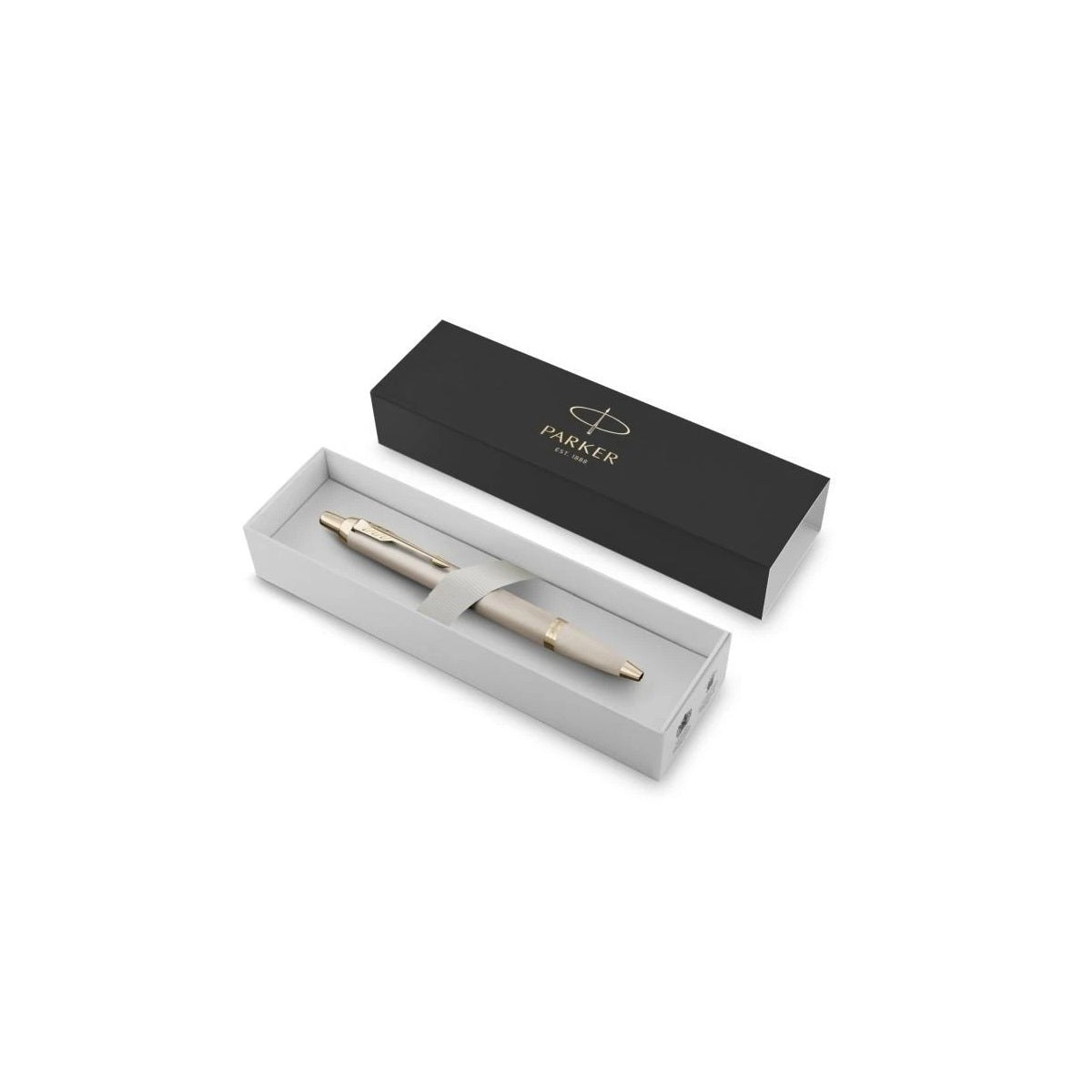 Pen Parker IM Monochrome Ball Point - Champagne