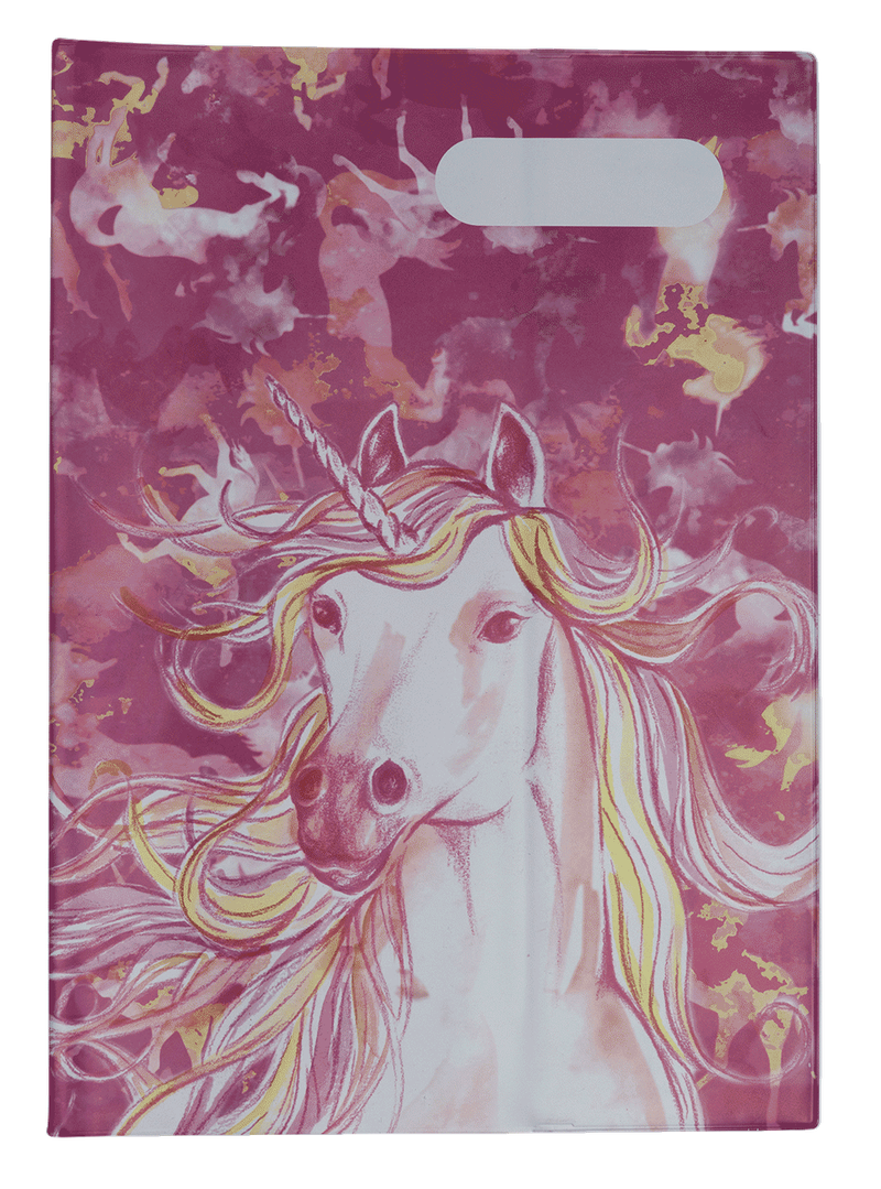 A4 Book Cover - Unicorn Magic 2