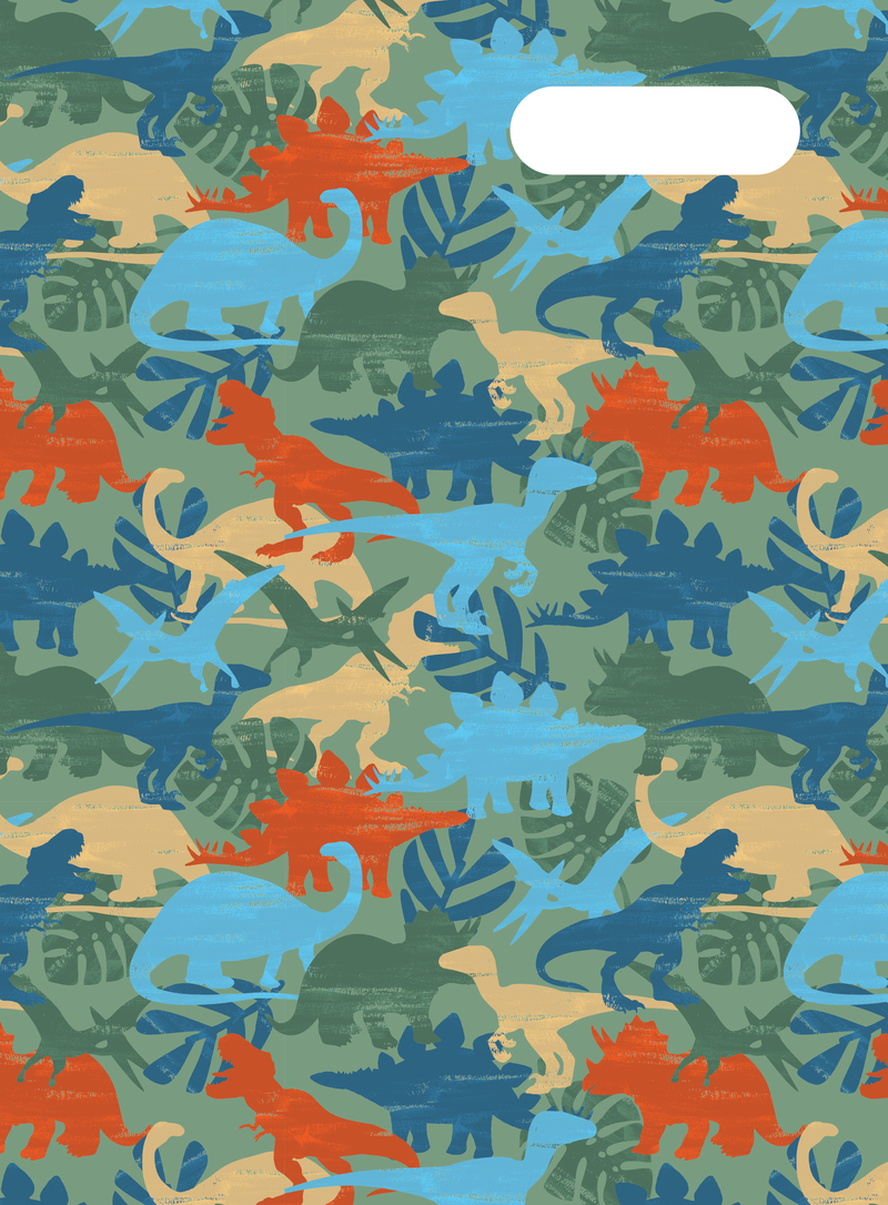 Spencil Scrapbook Cover - Dinosaur Safari