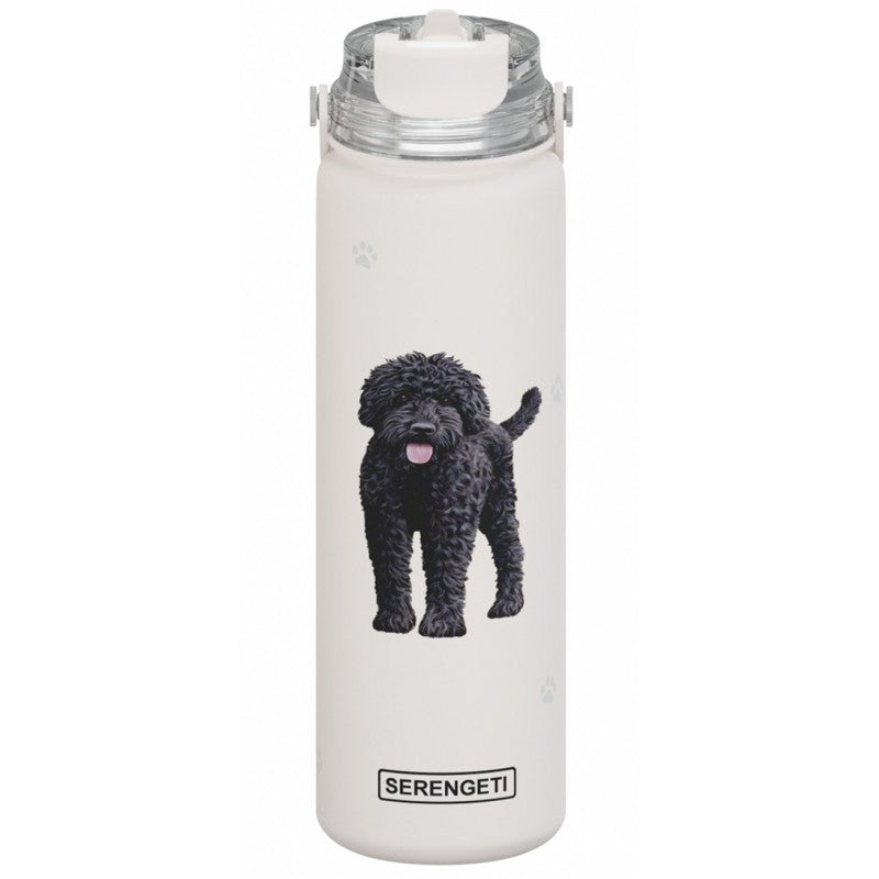 Serengeti Drink Bottle 700ml Labradoodle Black