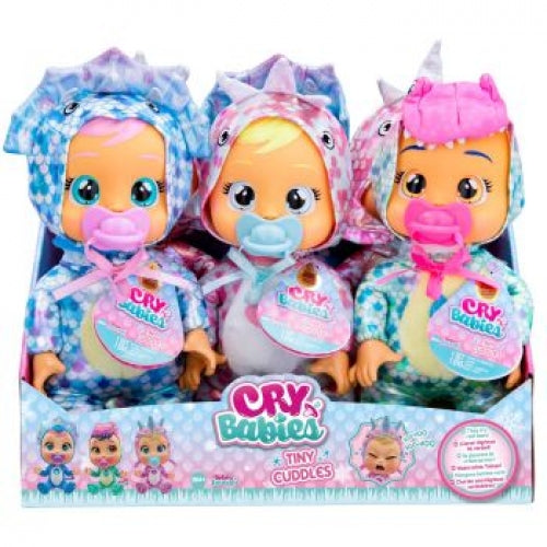 Cry Babies - Tiny Cuddles Dino Series Assorted