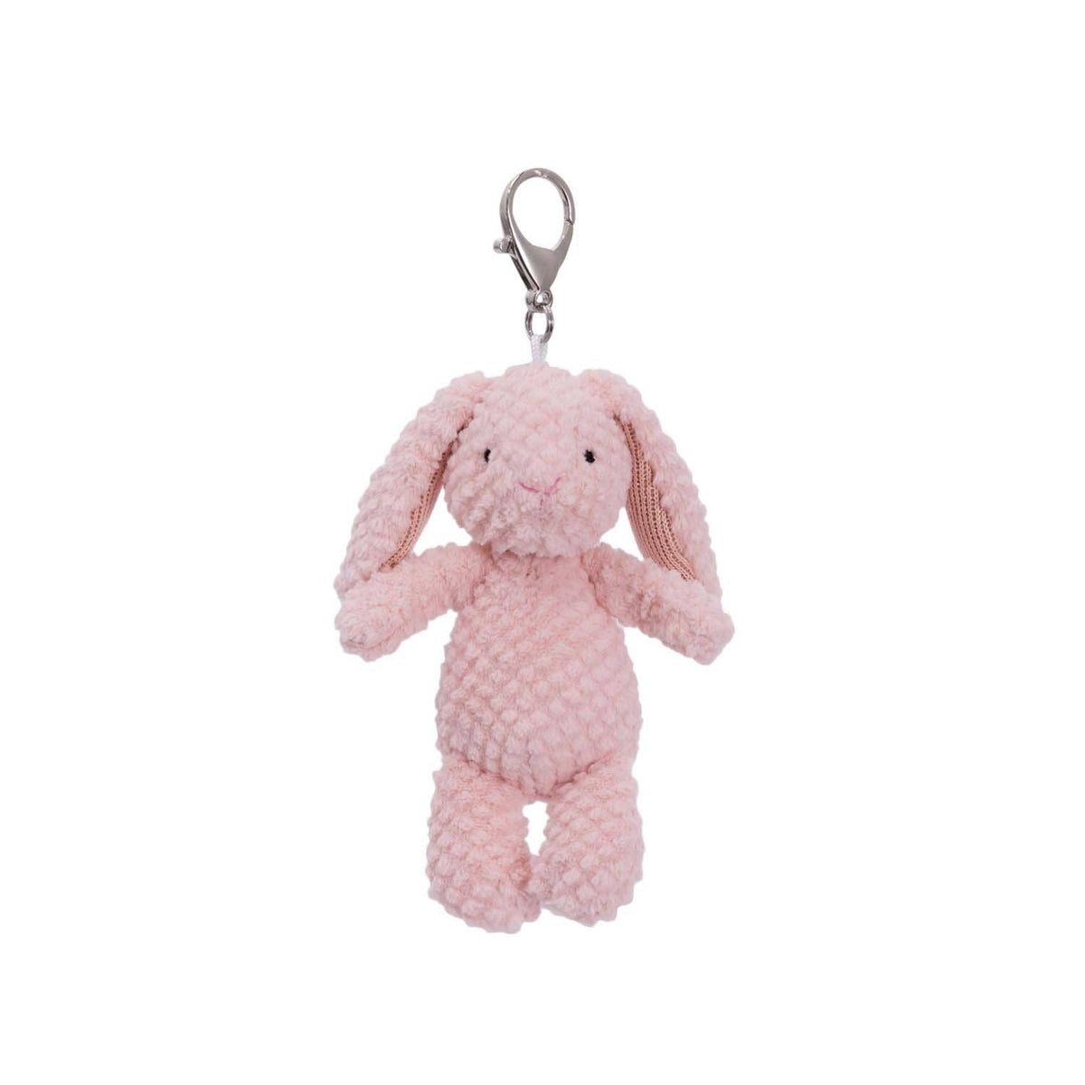 Mary Meyer Nubby Bunny Pink Bag Charm