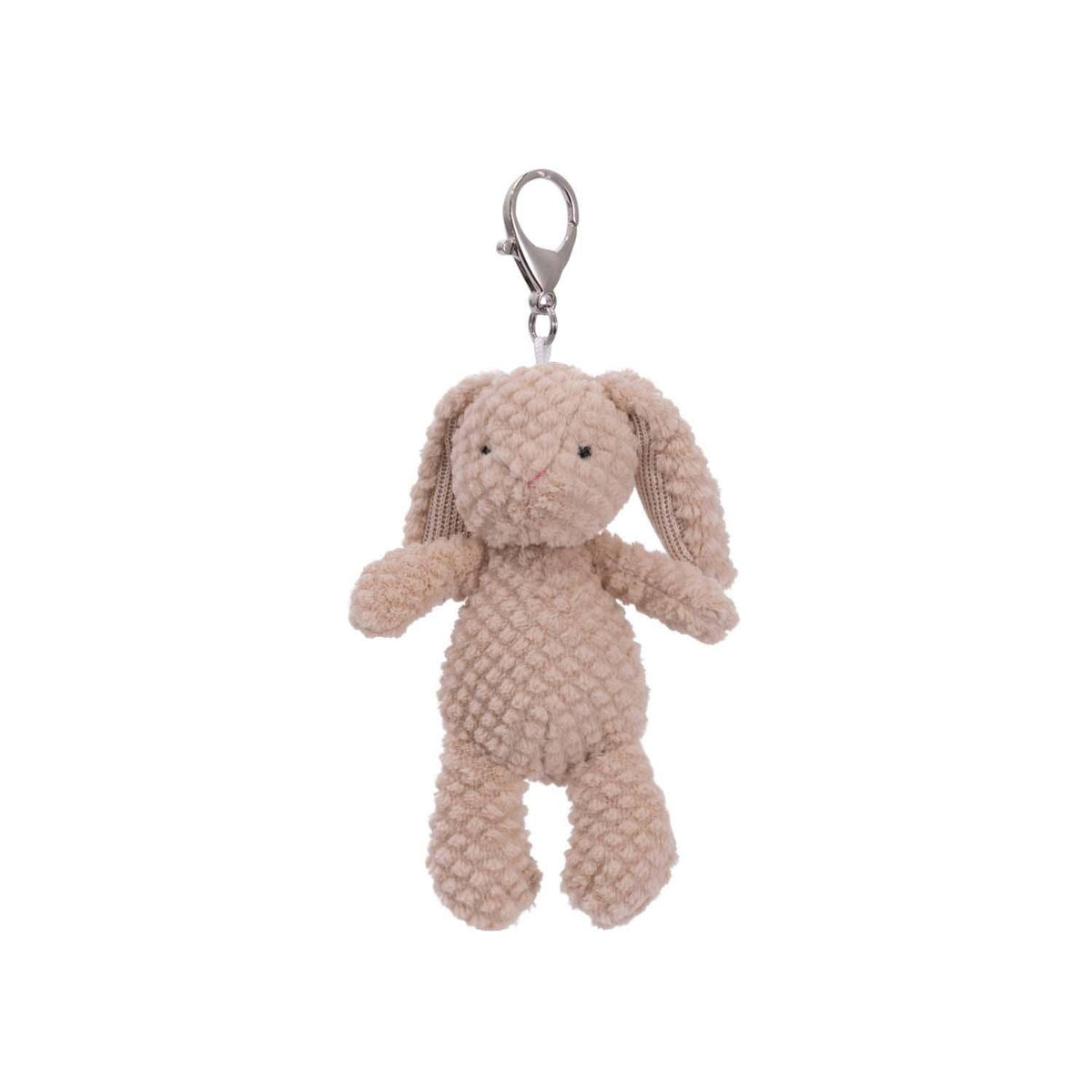 Mary Meyer Nubby Bunny Tan Bag Charm